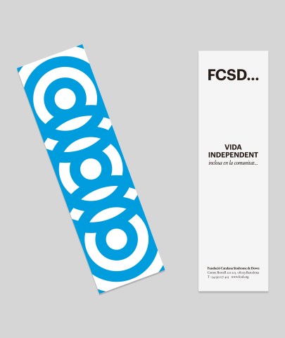 Punt de llibre corporatiu (Blau)