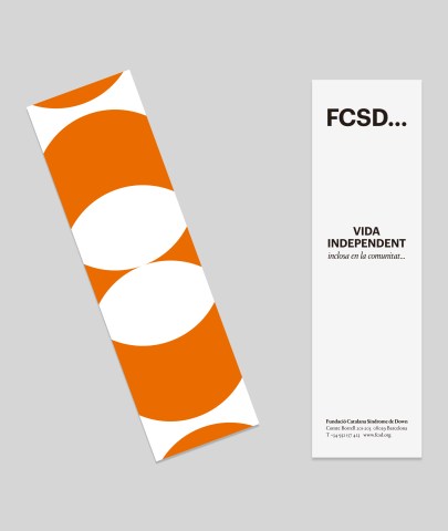 Punt de llibre corporatiu (Taronja)